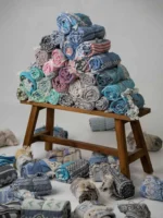 Elounda Rankšluostis Šviesiai Mėlynas - Image 3