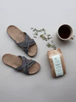 Shangies šlepetės Black Stripes - Image 5