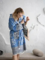 Chalatas Kentima Mėlynas - Image 2