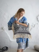 Chalatas Kentima Mėlynas - Image 3