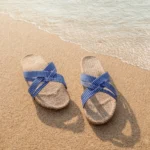 Shangies šlepetės Blue Stripes - Image 2