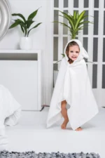 Vaikiškas rankšluostis Baltas - Image 2