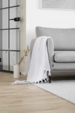 Rankšluostis "Pure organic" švelni pilka - Image 3