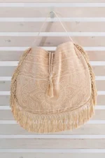 Paplūdimio Krepšys Elliniko kreminis - Image 4