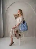 Paplūdimio Krepšys Fish mėlynas - Image 3